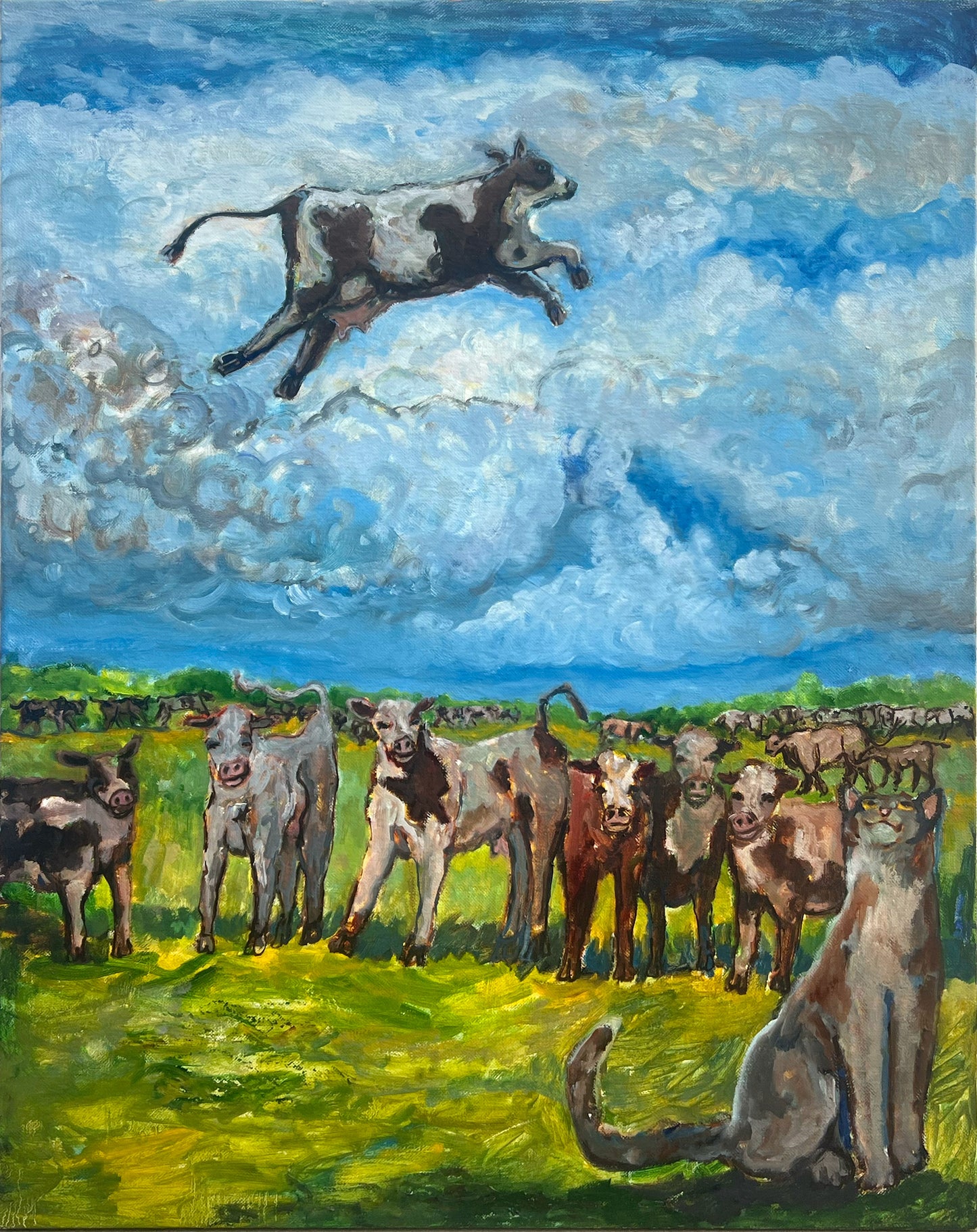 Epic of a Flying Cow